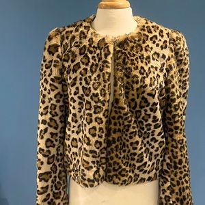 Short faux fur jacket